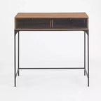 Bureau de style industriel-fermier avec niche de rangement