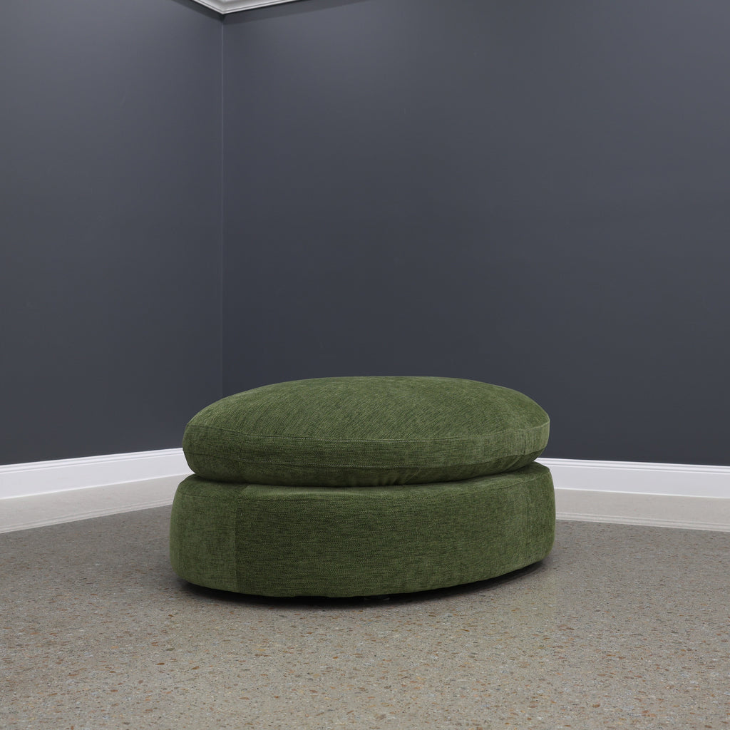Richmond Oversized Accent Ottoman - Fern