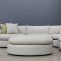Richmond Oversized Accent Ottoman - Oatmeal