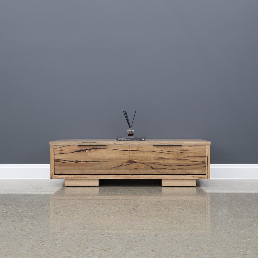 The Marri Wood Black Coffee Table
