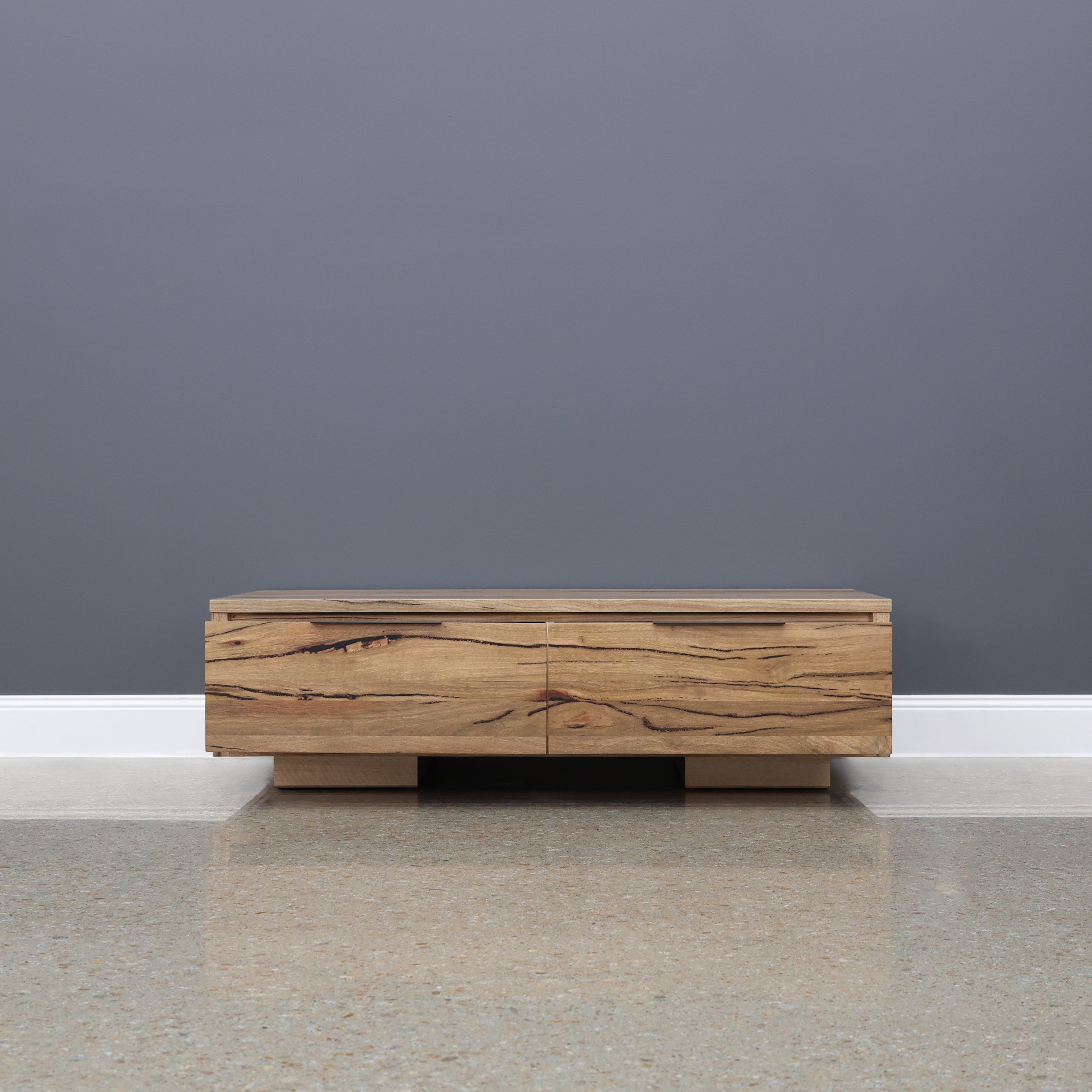The Marri Wood Black Coffee Table
