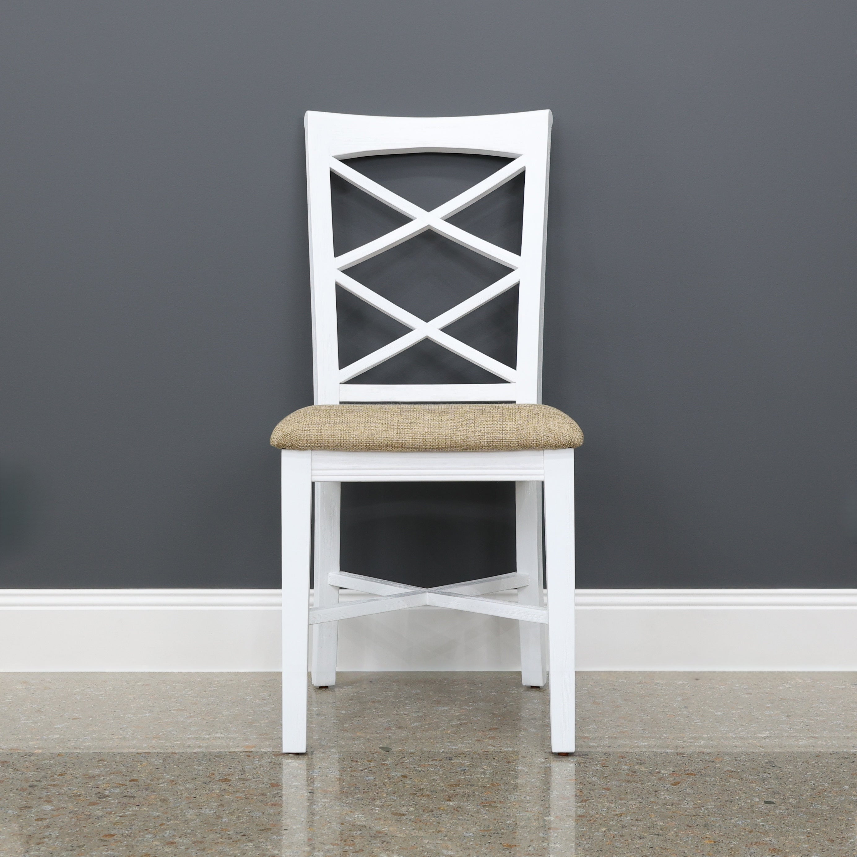 Provedore White Dining Chair