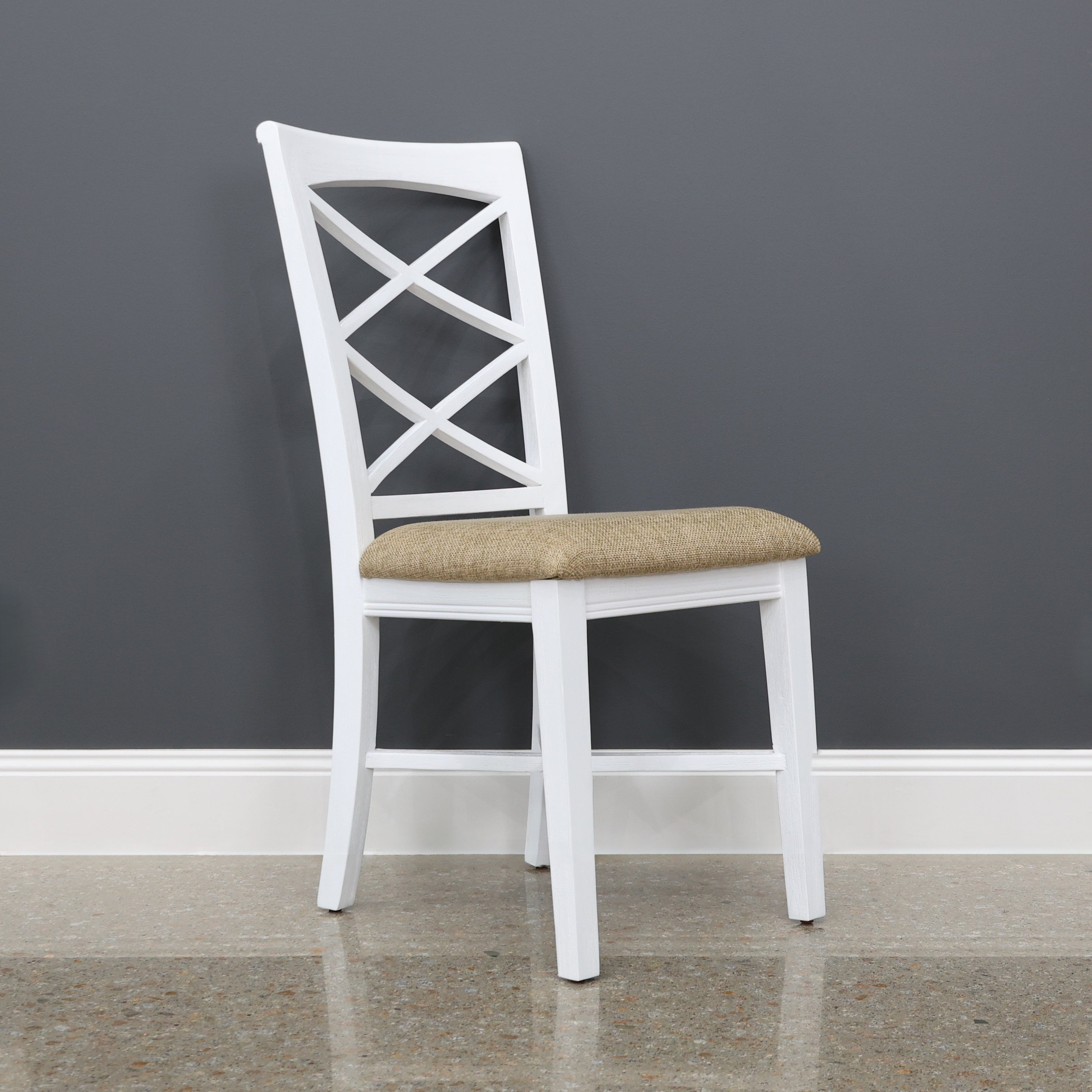 Provedore White Dining Chair