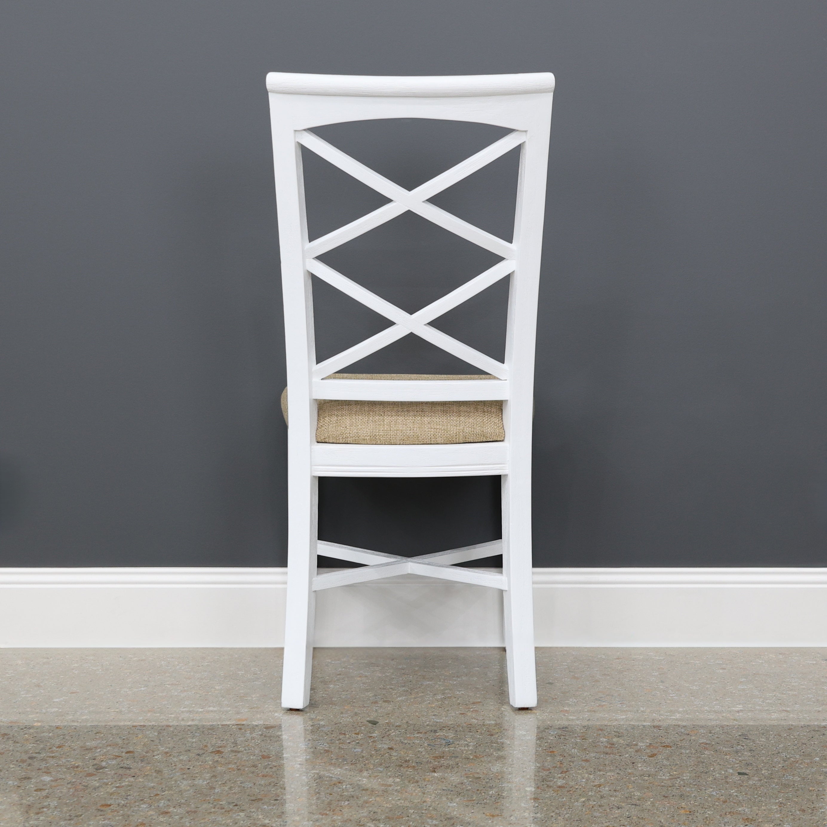 Provedore White Dining Chair