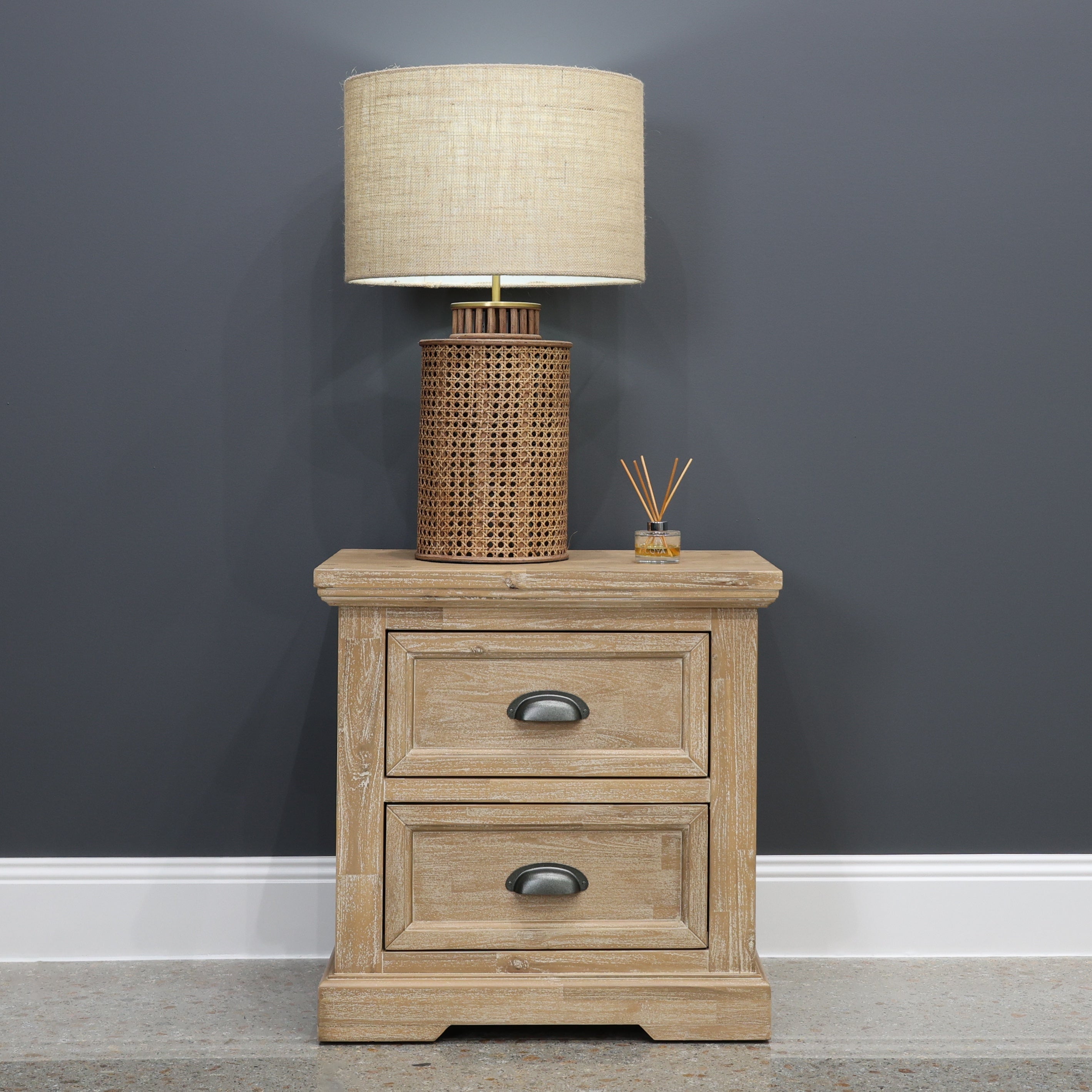 Provedore Natural Bedside Table