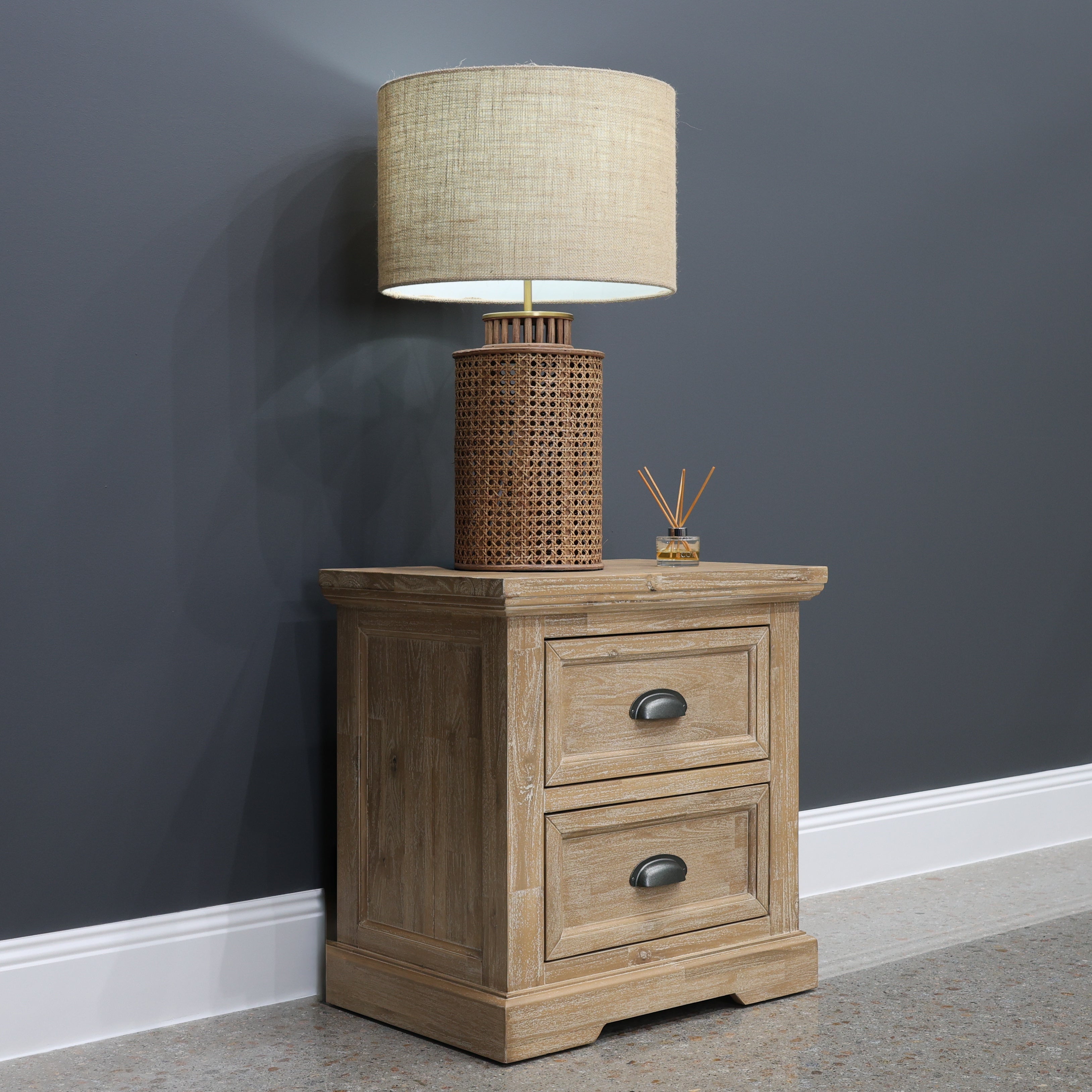 Provedore Natural Bedside Table