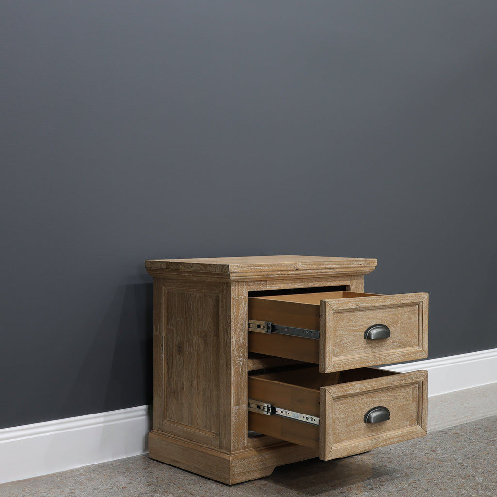 Provedore Natural Bedside Table