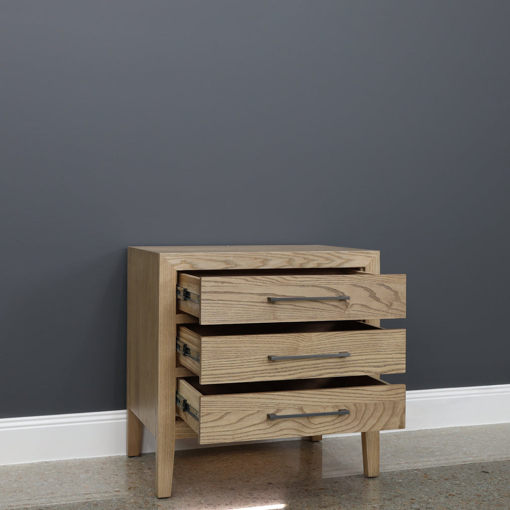 Elizabeth Bedside Table - Natural