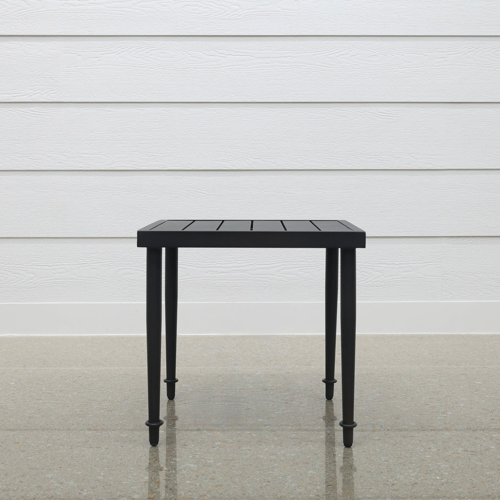 Elmore Side Table - Rustic Black