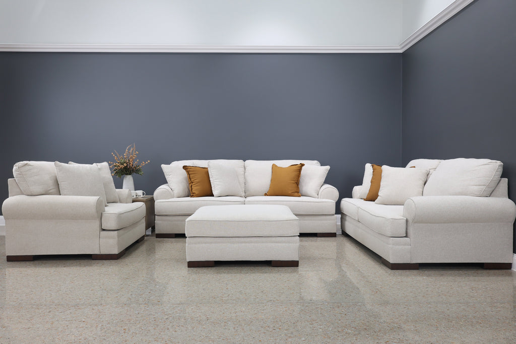 Kensington Ottoman - Beige