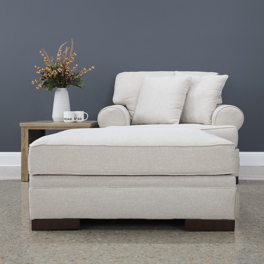 Kensington Ottoman - Beige