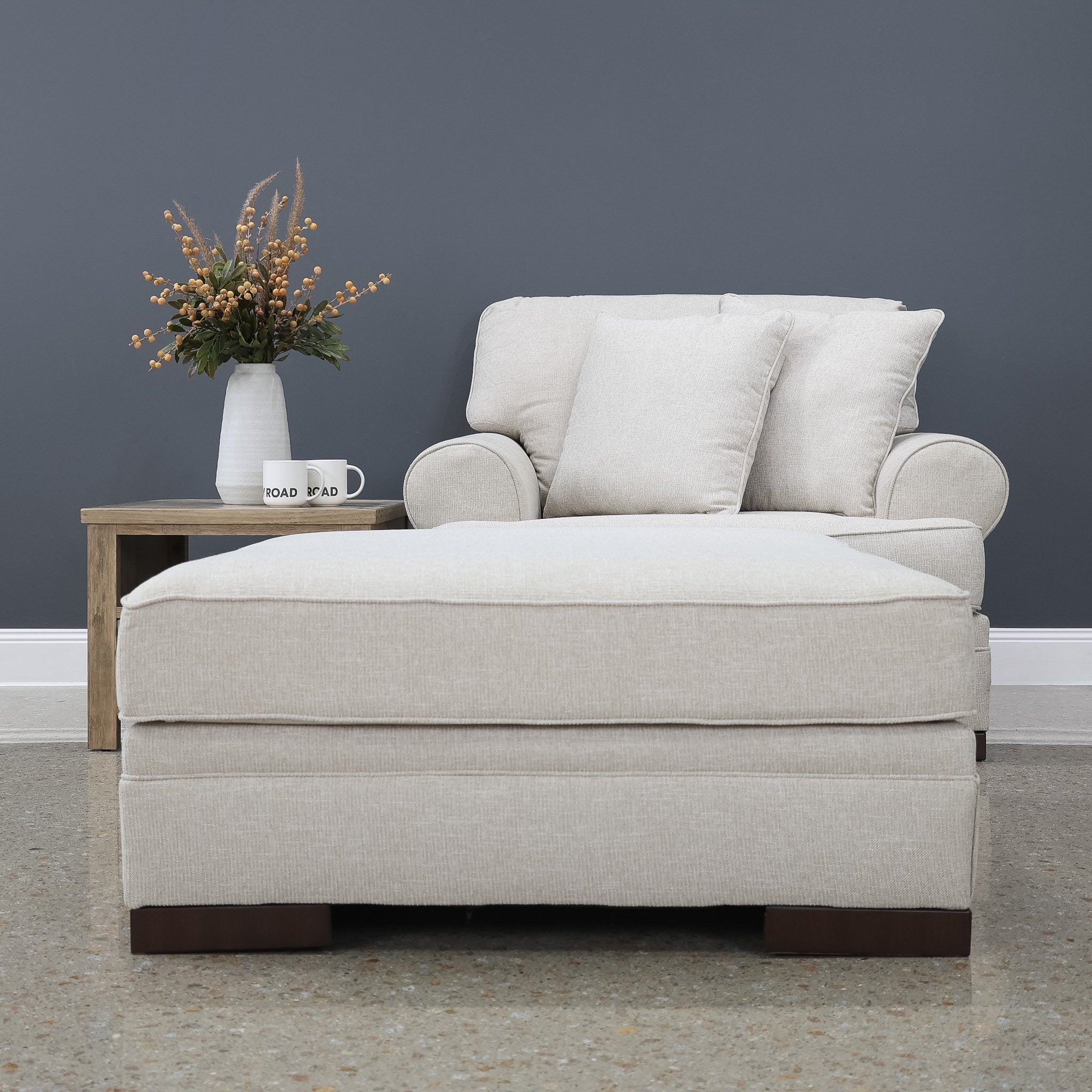 Kensington Ottoman - Beige