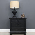 Adelaide Bedside Table - Black