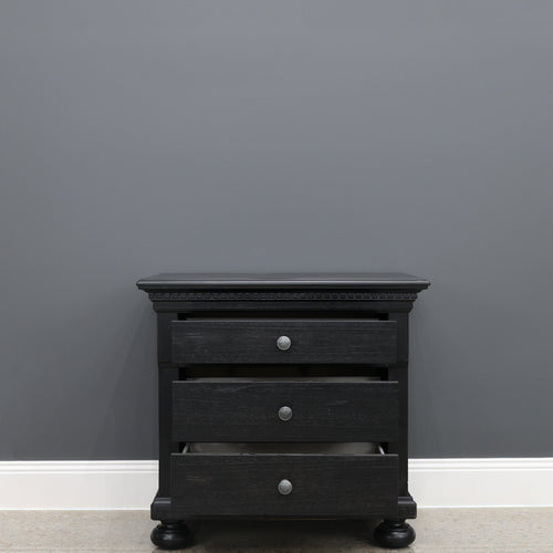 Adelaide Bedside Table - Black
