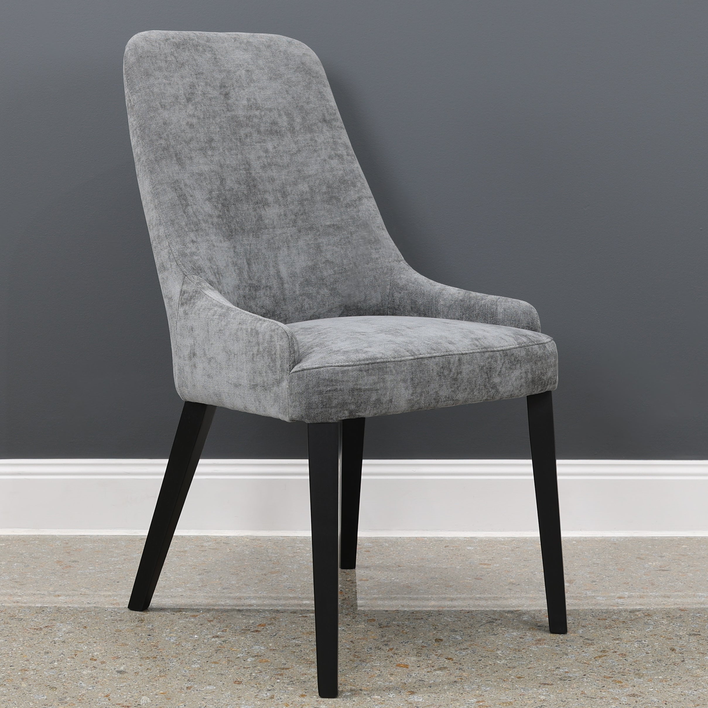 Violet Dining Chair - Dark Grey
