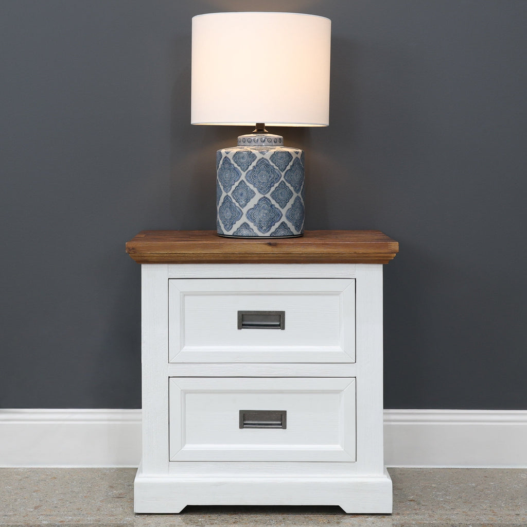 Provedore Two Tone Bedside Table