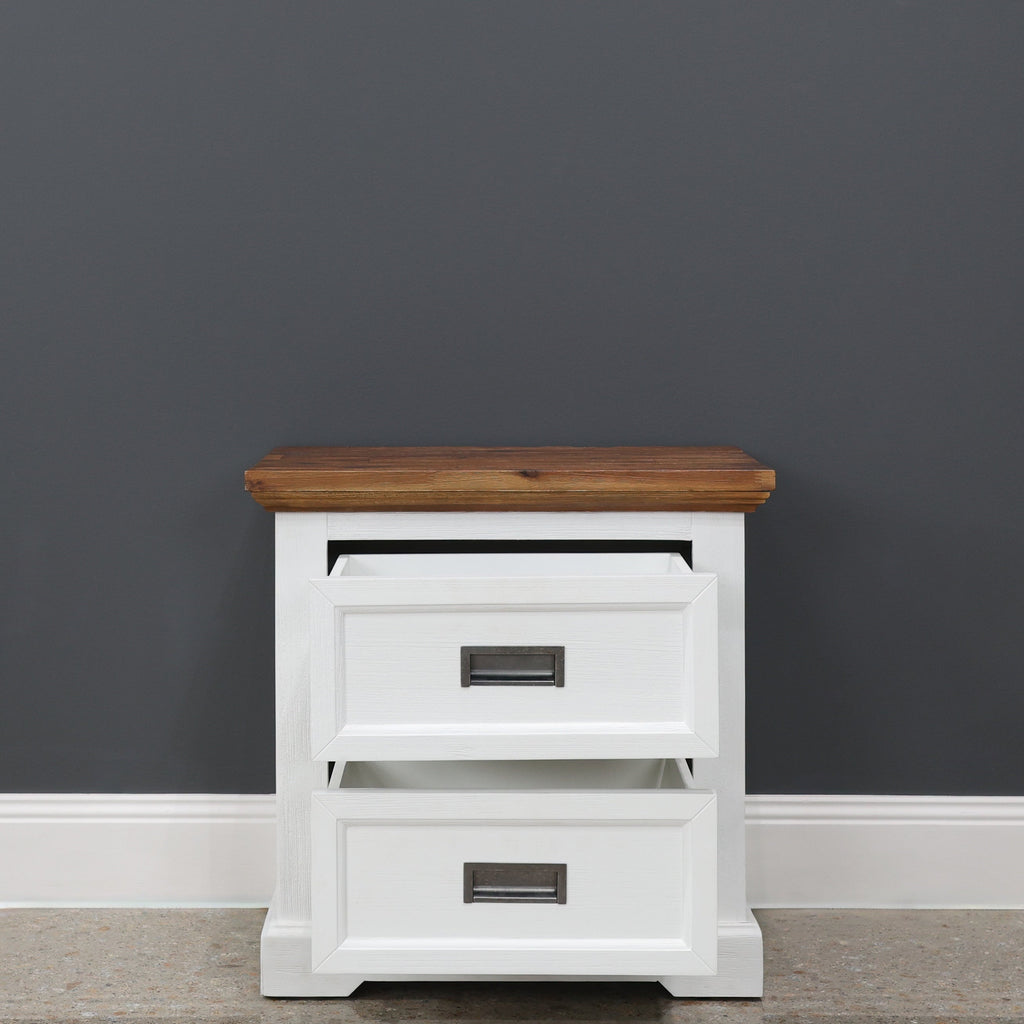 Provedore Two Tone Bedside Table