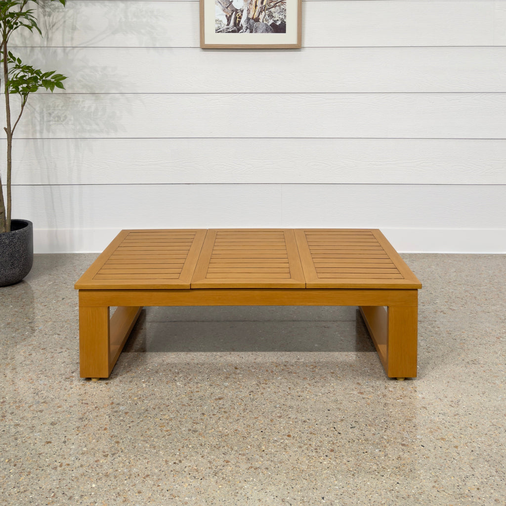 Mildura Outdoor Coffee Table - Teak Look