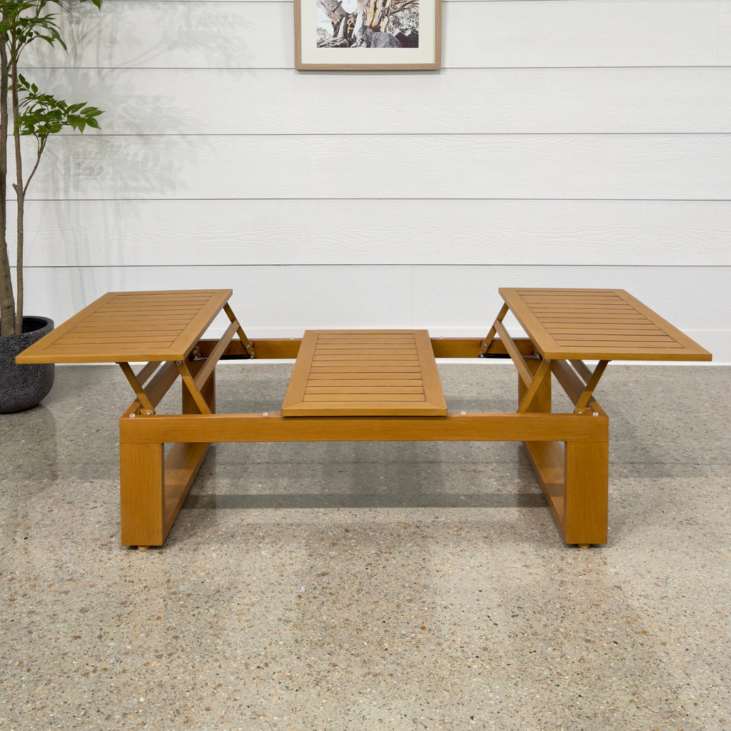 Mildura Outdoor Coffee Table - Teak Look