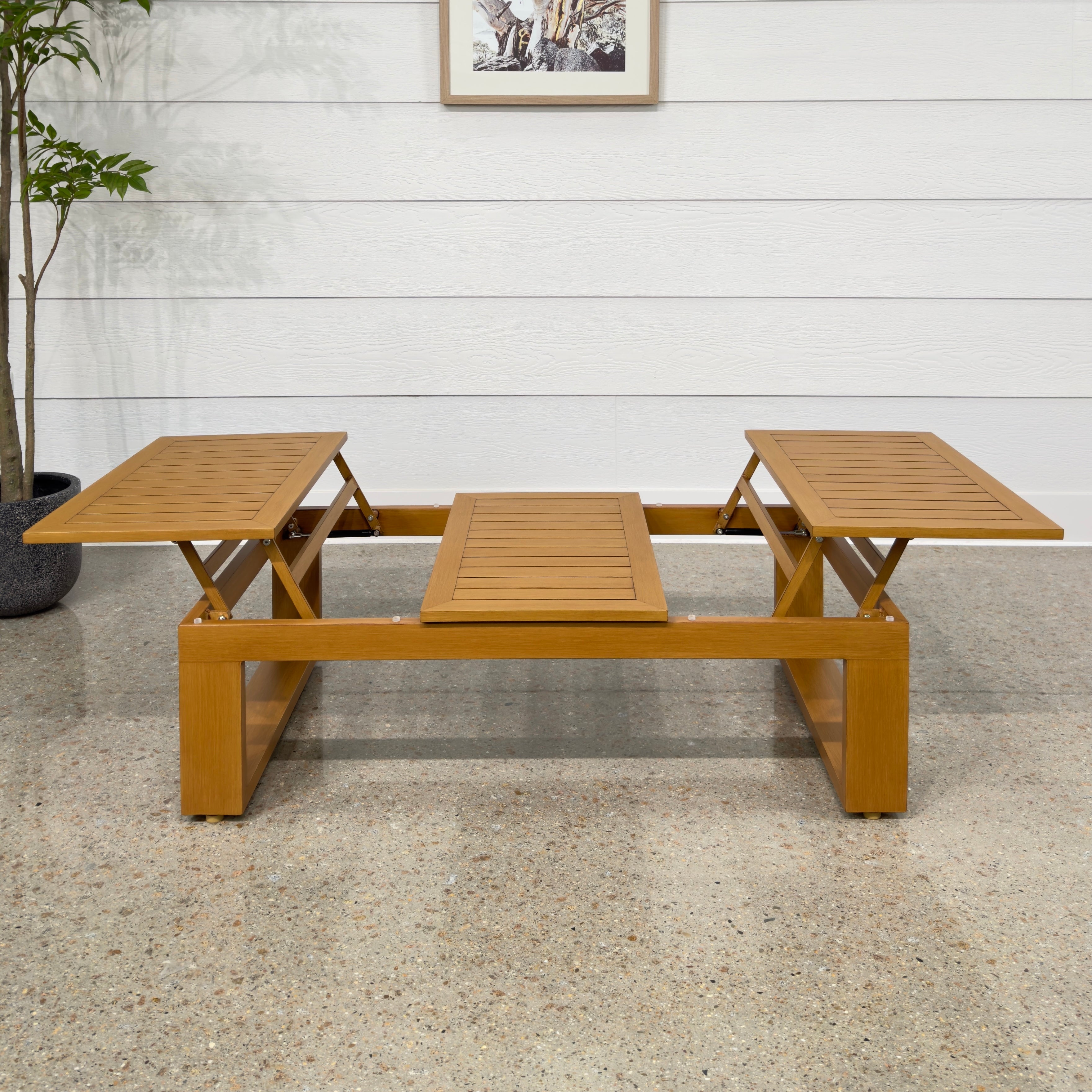 Mildura Outdoor Coffee Table - Teak Look