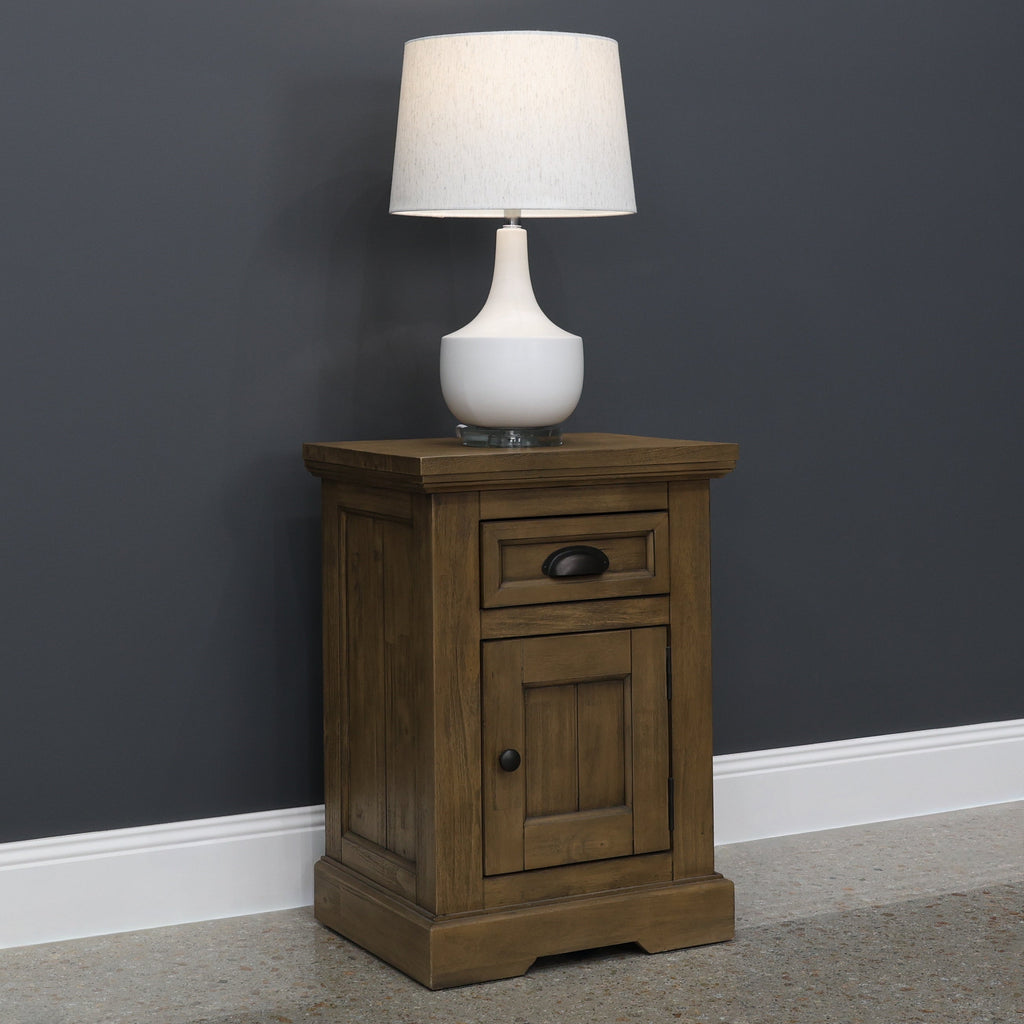 Macedon Bedside Table 1 Door 1 Drawer