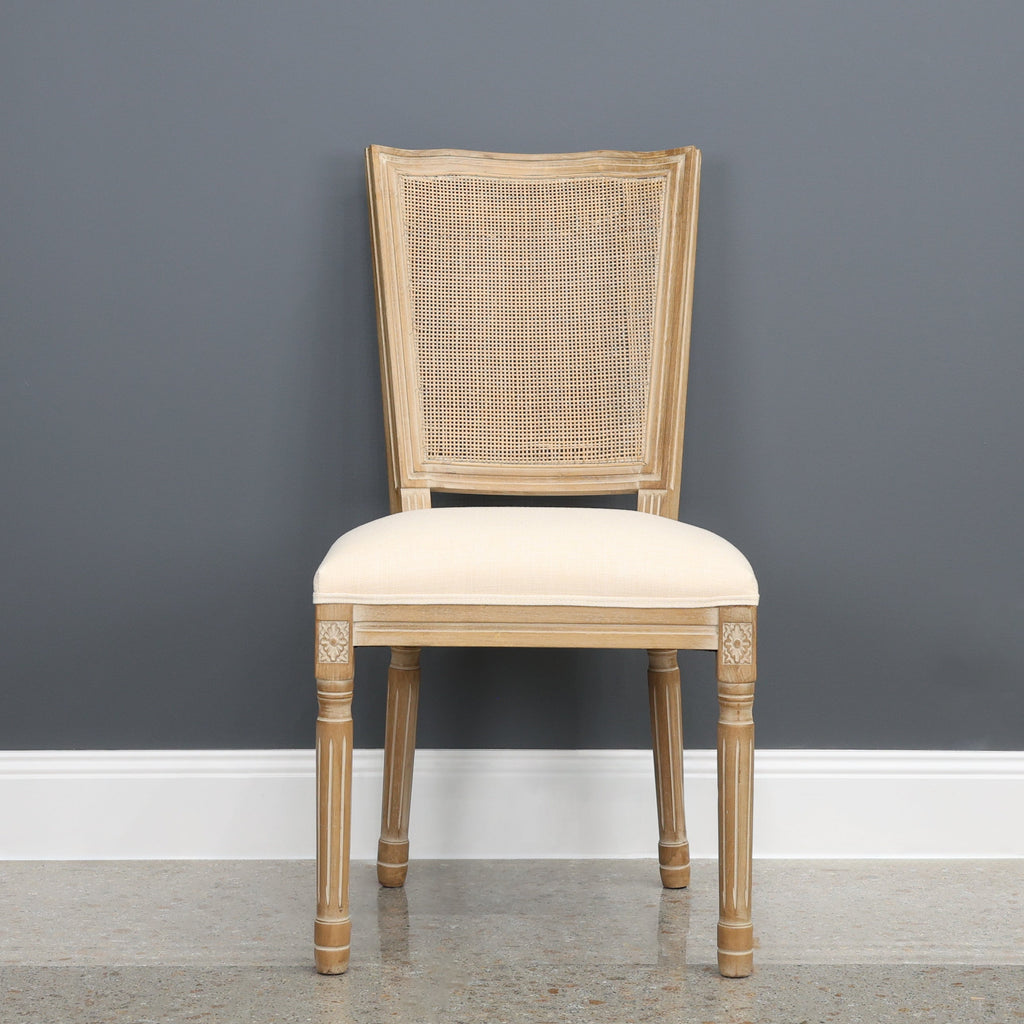 Provincial Chair w/ Rattan Back