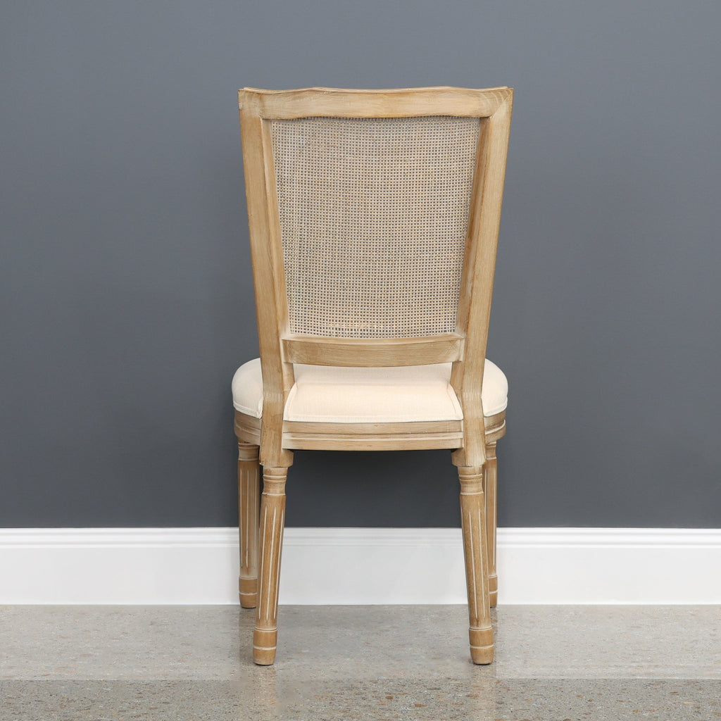 Provincial Chair w/ Rattan Back