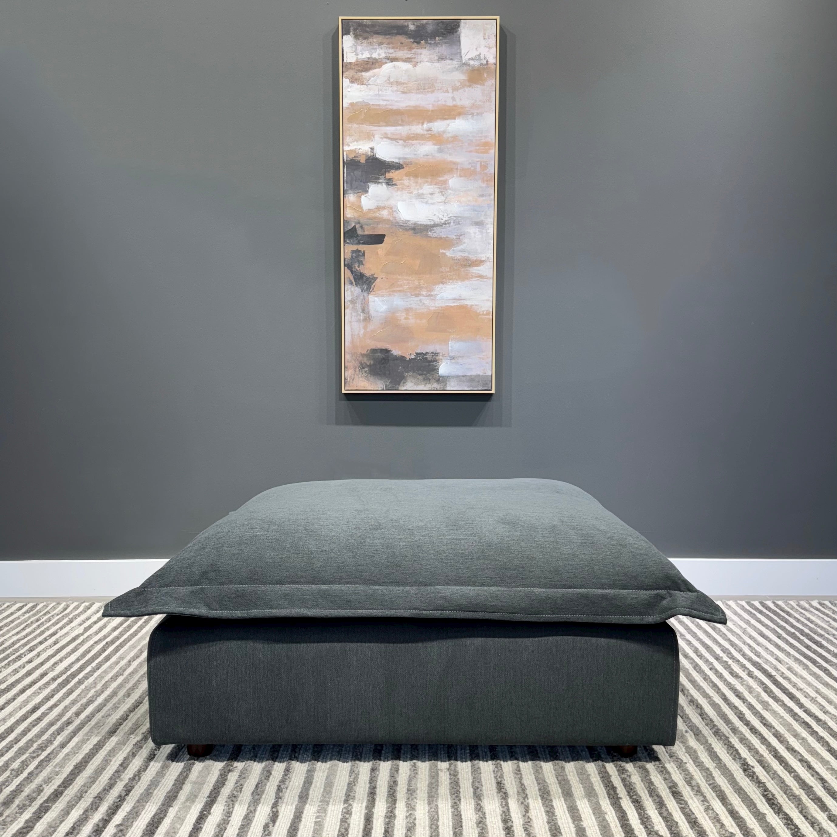 Beechworth Ottoman - Storm