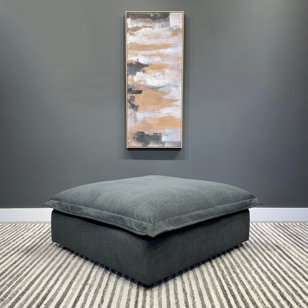 Beechworth Ottoman - Storm