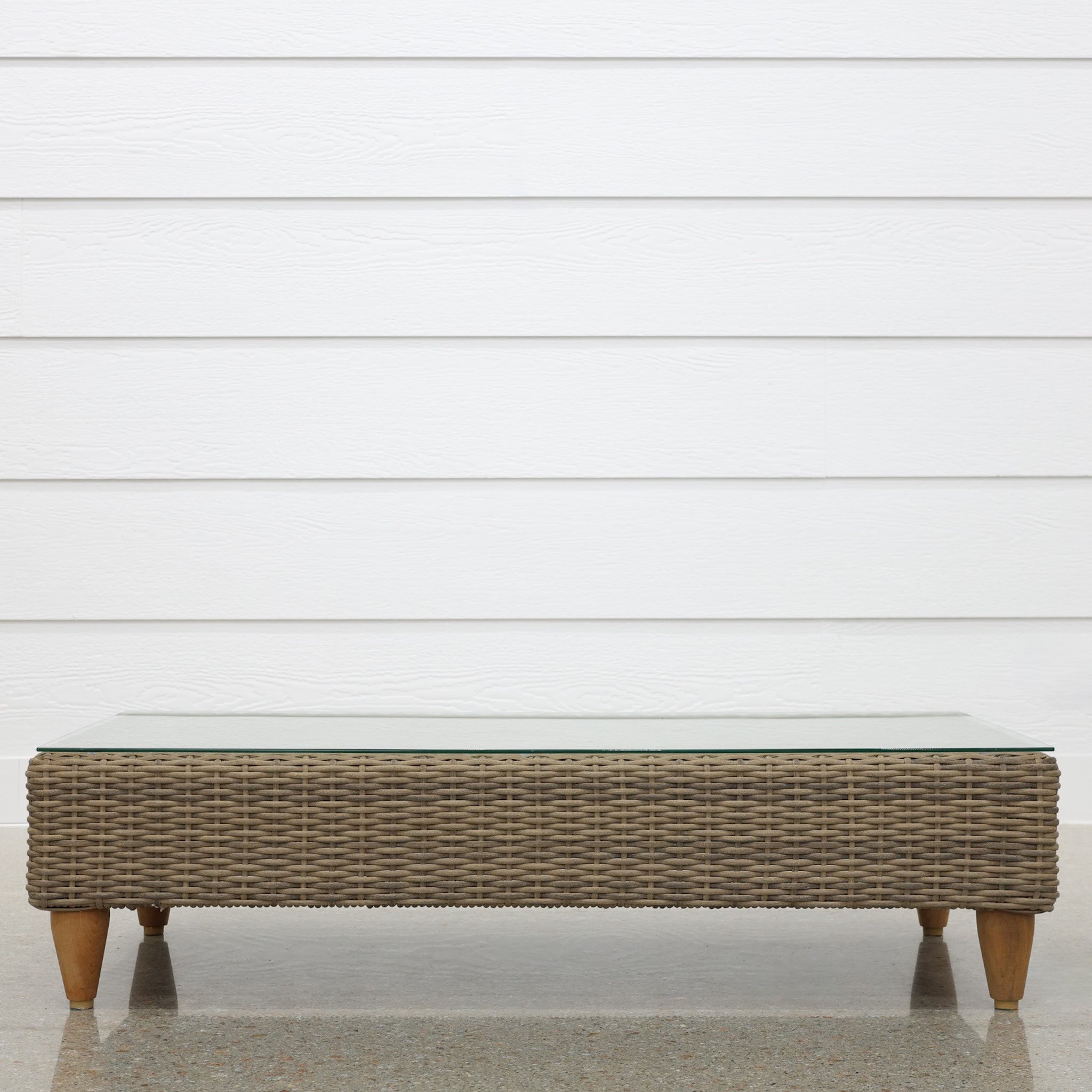 Portsea Outdoor Coffee Table - Brushed Wheat