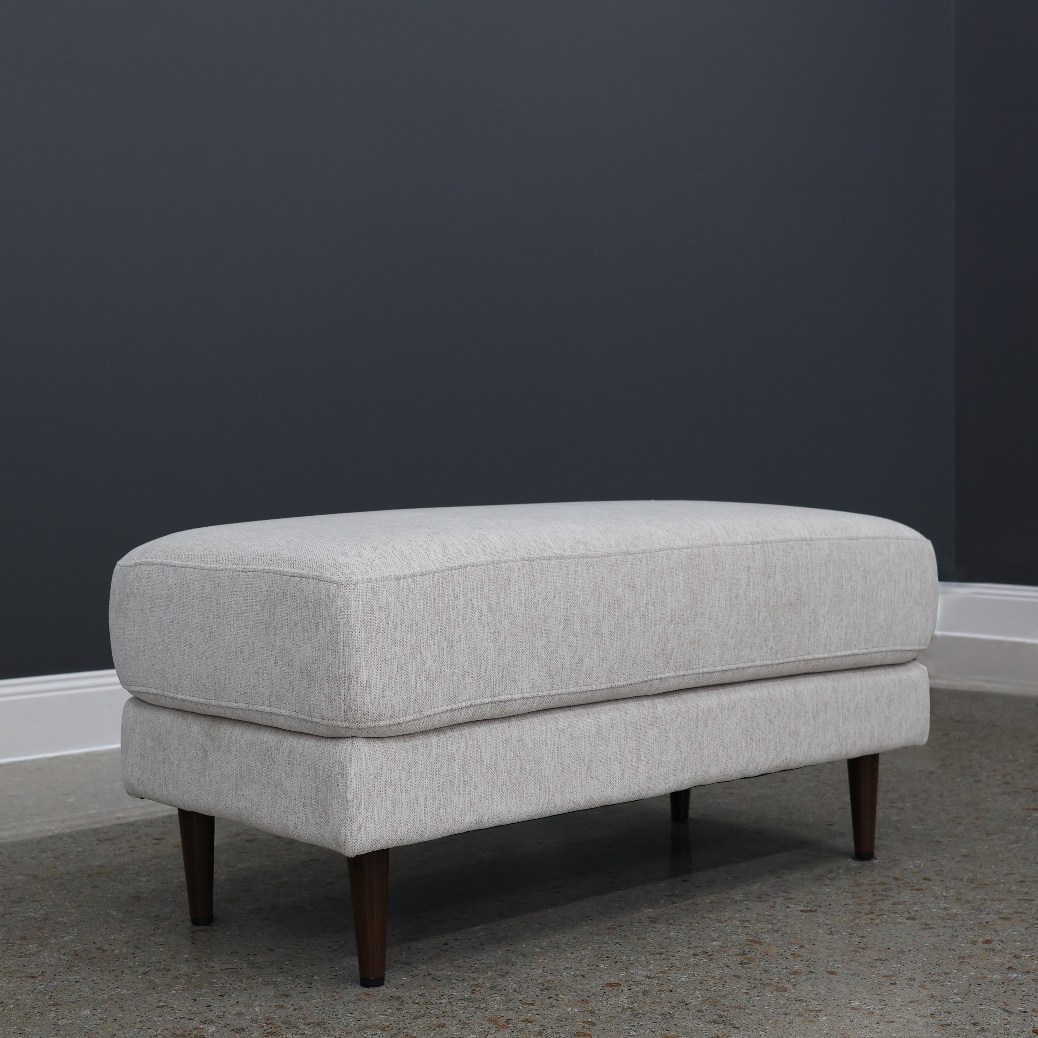 Canberra Ottoman - Natural