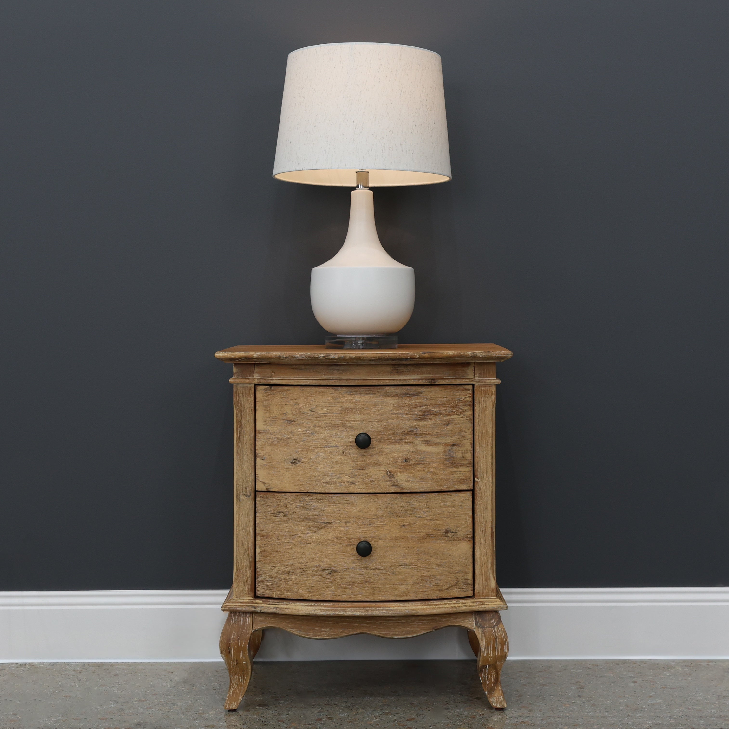 French Provincial Bedside Table