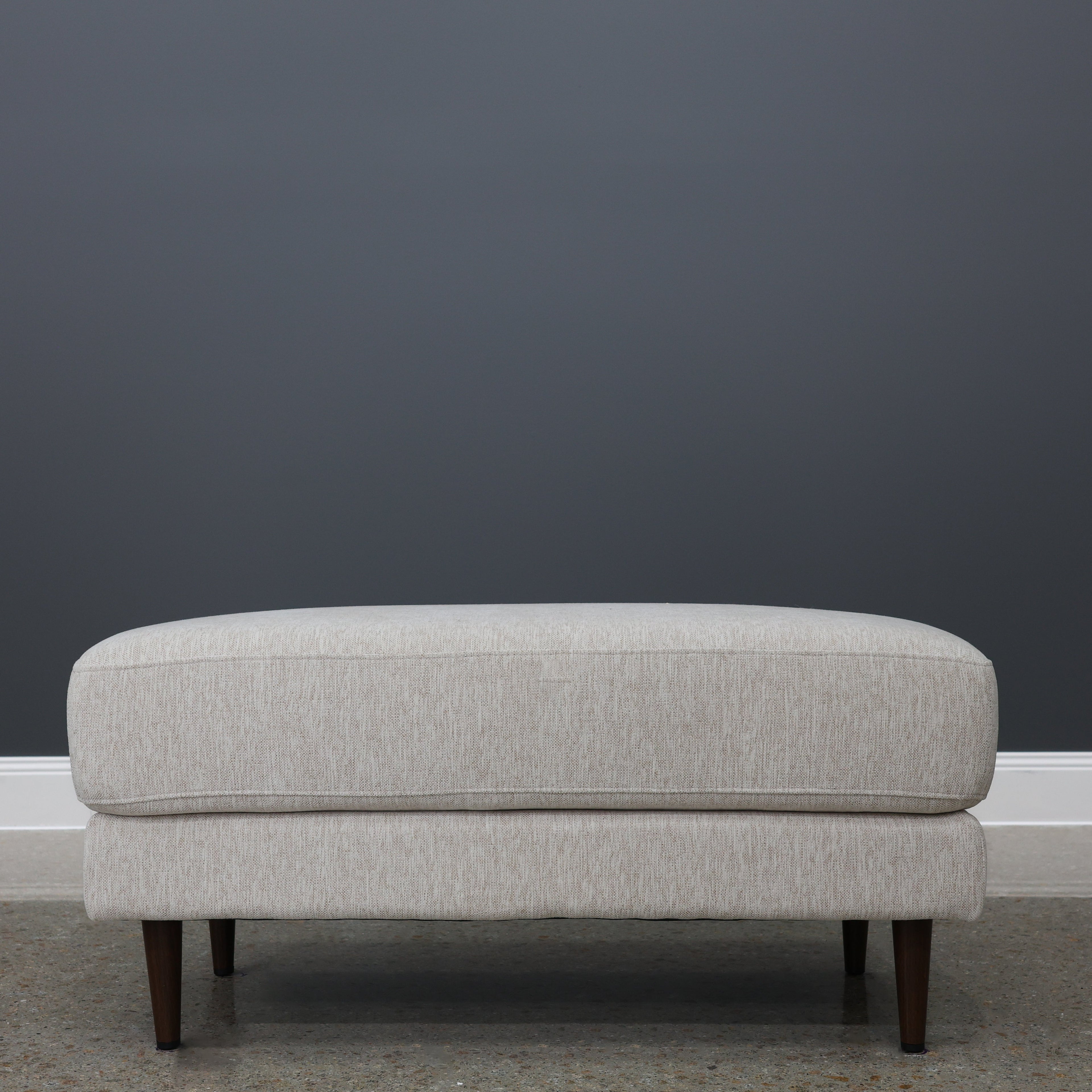 Canberra Ottoman - Natural