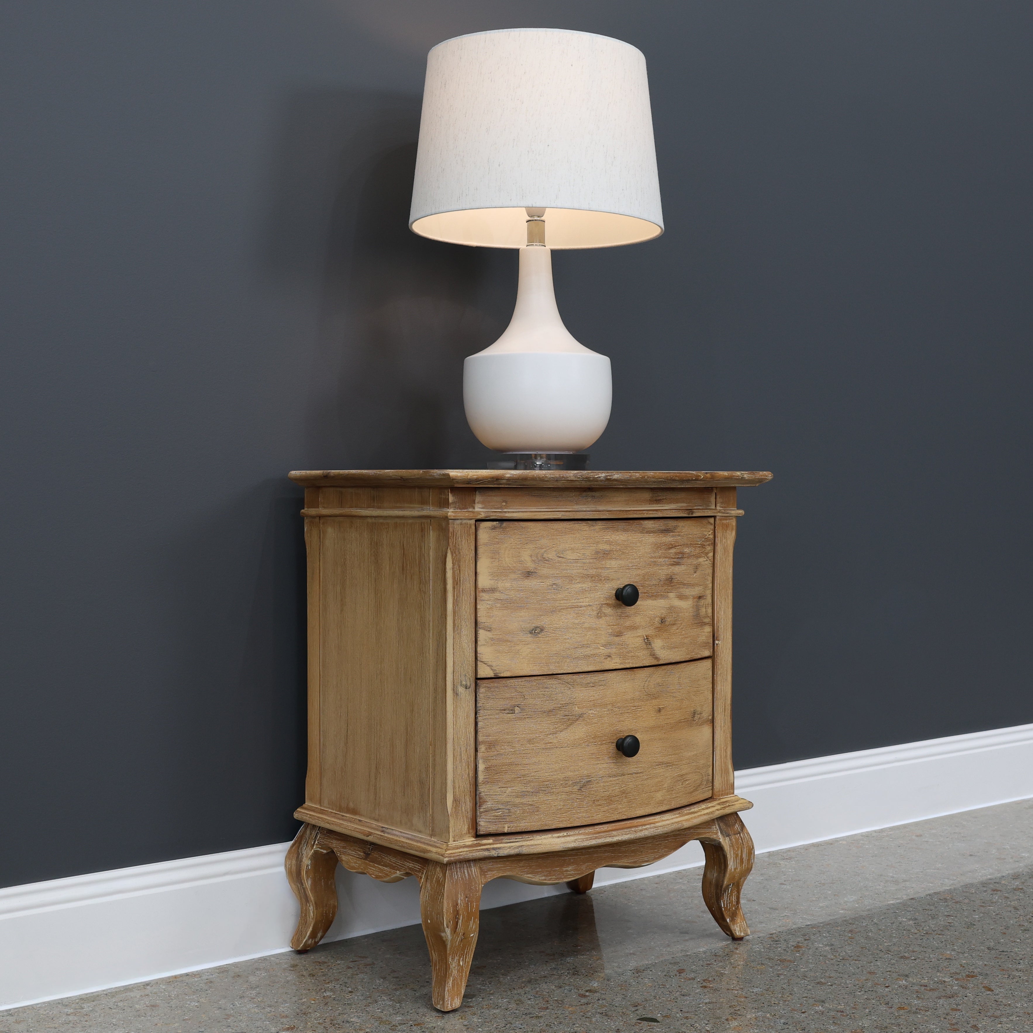 French Provincial Bedside Table