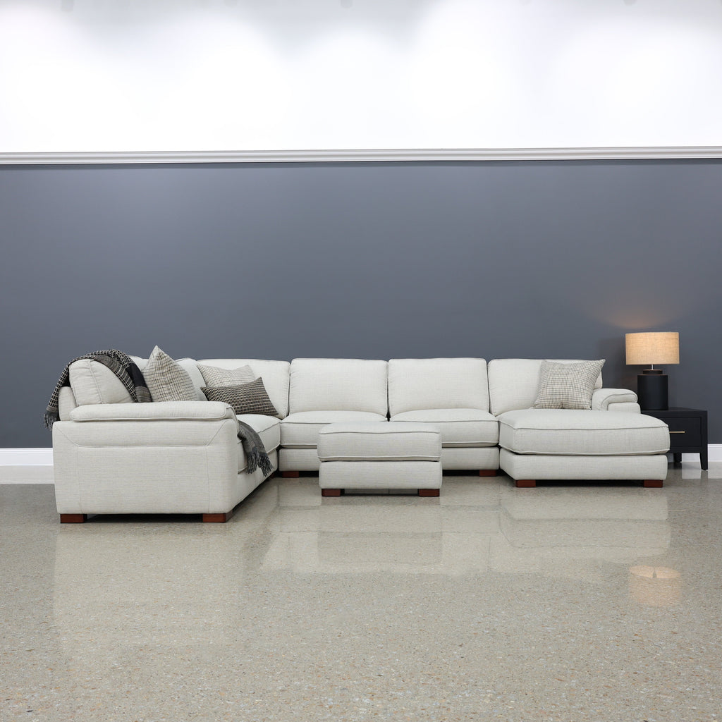 Rostrevor Ottoman With Storage - Natural