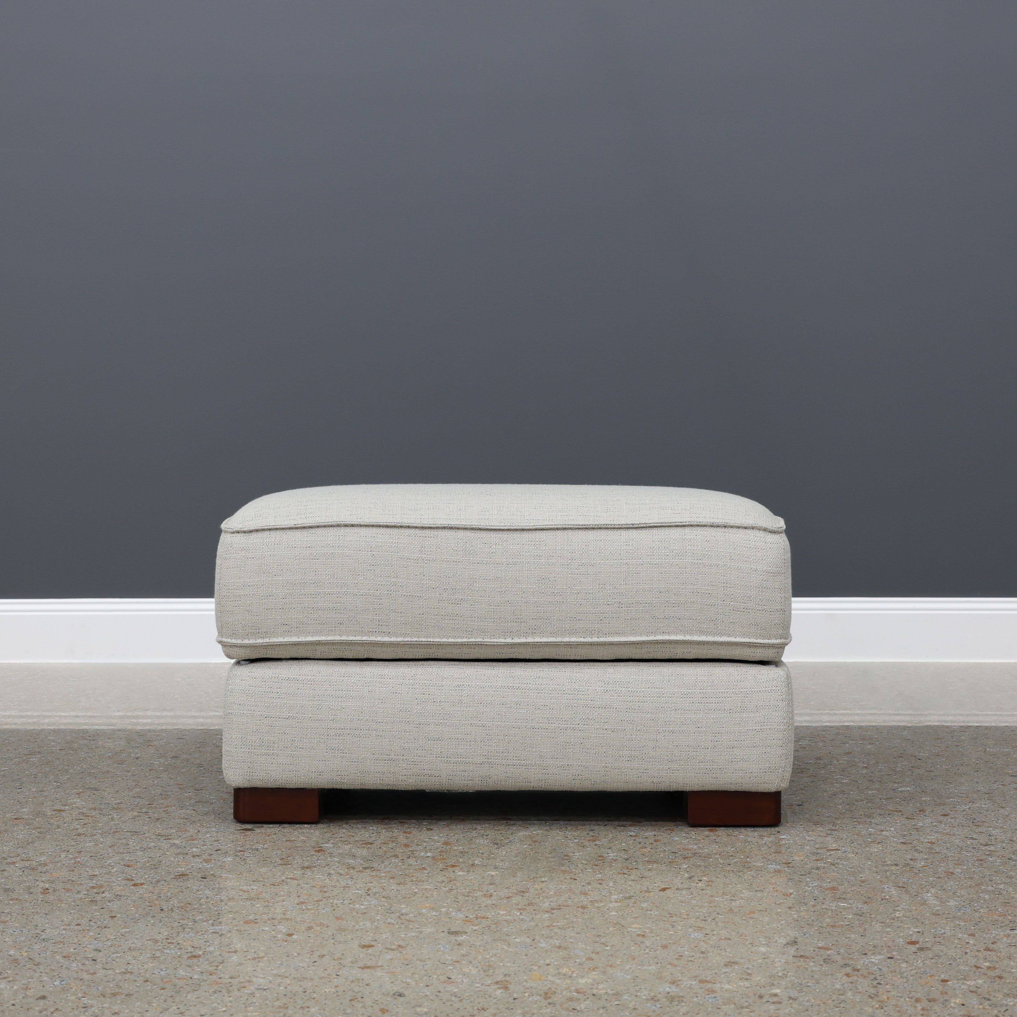 Rostrevor Ottoman With Storage - Natural