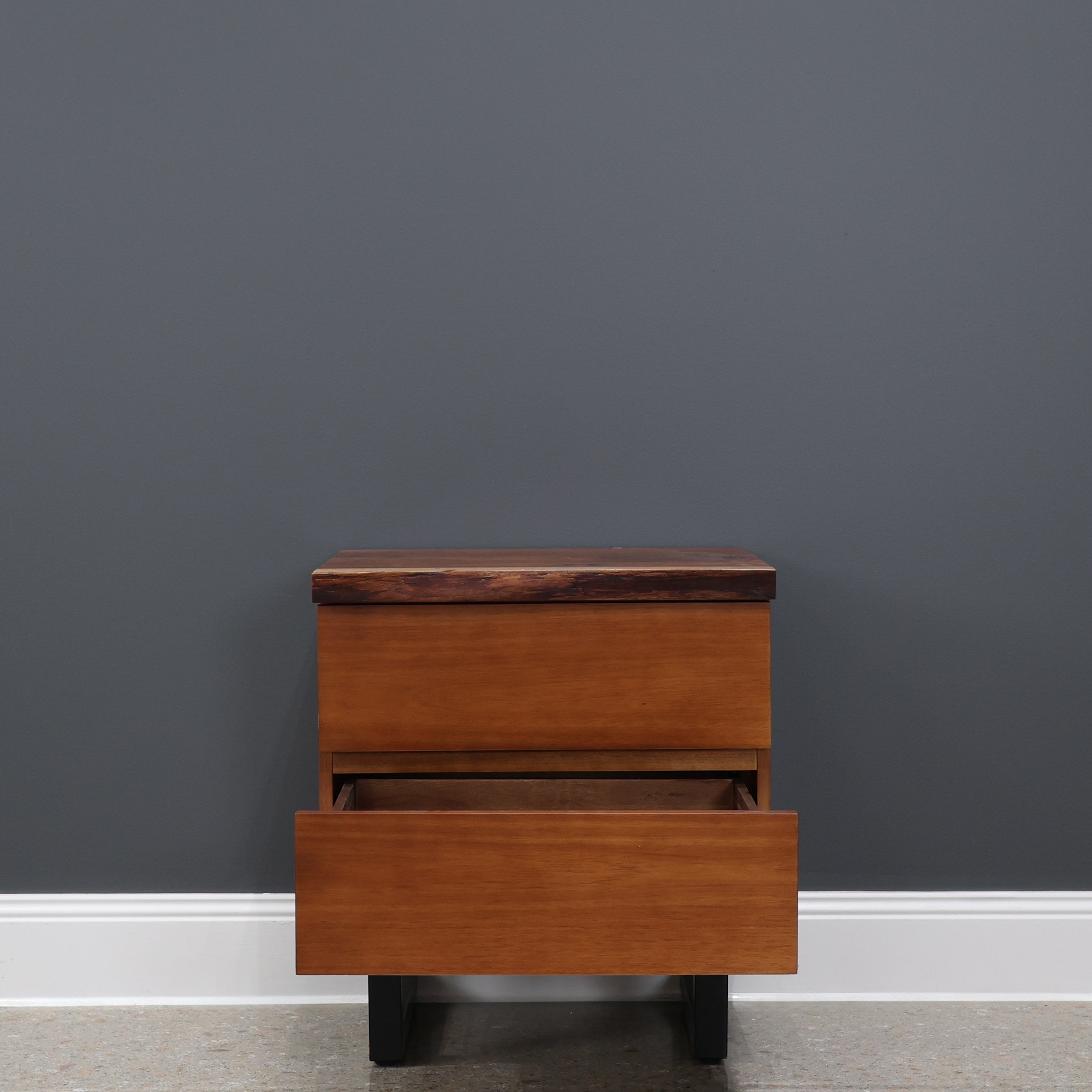 Dark Valley Bedside Table