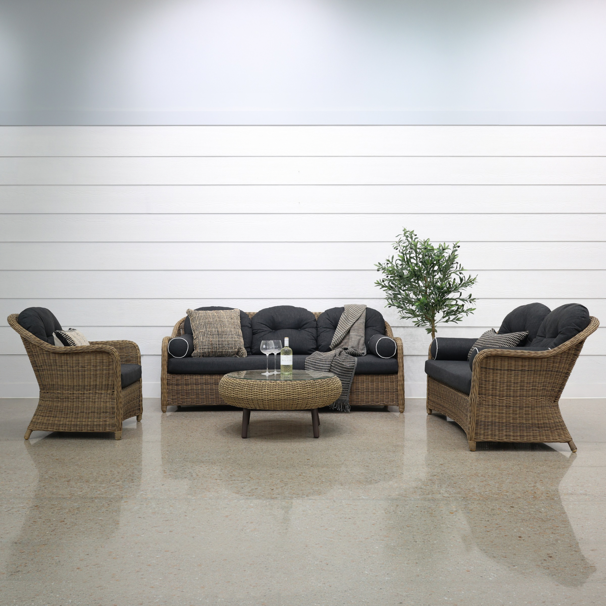 Mulwala Coffee Table - Brushed Wheat